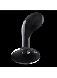 Прозрачный стимулятор простаты Flawless Clear Prostate Plug - 15 см. - Lovetoy - в Одинцово купить с доставкой