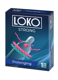 Стимулирующая насадка на пенис LOKO STRONG с продлевающим эффектом - Sitabella - в Одинцово купить с доставкой