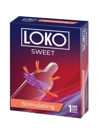 Стимулирующая насадка на пенис LOKO SWEET с возбуждающим эффектом - Sitabella - в Одинцово купить с доставкой
