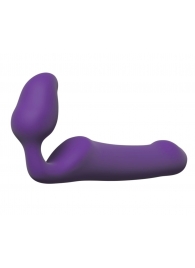 Фиолетовый безремневой страпон Queens L - Adrien Lastic - купить с доставкой в Одинцово