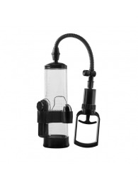 Прозрачная вакуумная помпа с вибрацией Vibrating Penis Pump - Dream Toys - в Одинцово купить с доставкой