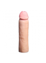 Телесная фаллическая насадка на пенис Magnum Xtender - 23 см. - Blush Novelties - в Одинцово купить с доставкой