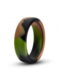 Эрекционное кольцо камуфляжной расцветки Silicone Camo Cock Ring - Blush Novelties - в Одинцово купить с доставкой