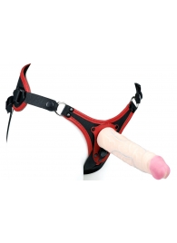Пояс унисекс UNISEX Style с 2 насадками - LOVETOY (А-Полимер) - купить с доставкой в Одинцово