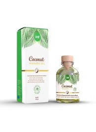Массажный гель с ароматом кокоса Coconut - 30 мл. - INTT - купить с доставкой в Одинцово
