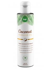 Массажное масло Vegan Coconut - 150 мл. - INTT - купить с доставкой в Одинцово