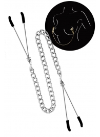 Регулируемые зажимы для сосков Sweet Caress Nipple Chain - Sweet Caress - купить с доставкой в Одинцово