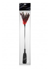 Стек-щекоталка Sweet Caress Feather Whip - 58 см. - Sweet Caress - купить с доставкой в Одинцово