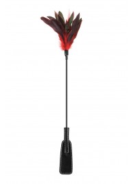 Стек-щекоталка Sweet Caress Feather Whip - 58 см. - Sweet Caress - купить с доставкой в Одинцово