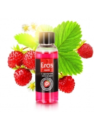 Массажное масло Eros fantasy с ароматом земляники - 50 мл. - Биоритм - купить с доставкой в Одинцово