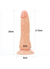 Женский страпон Easy Strapon Set 7.5 - 19 см. - Lovetoy - купить с доставкой в Одинцово