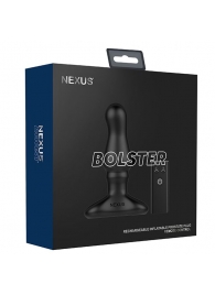 Черный вибростимулятор простаты Nexus Bolster - 12,3 см. - Nexus Range - в Одинцово купить с доставкой