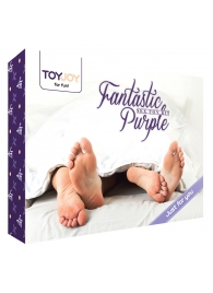 Эротический набор FANTASTIC PURPLE SEX TOY KIT - Toy Joy - купить с доставкой в Одинцово