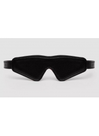 Двусторонняя красно-черная маска на глаза Reversible Faux Leather Blindfold - Fifty Shades of Grey - купить с доставкой в Одинцово