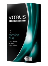Контурные презервативы VITALIS PREMIUM comfort plus - 12 шт. - Vitalis - купить с доставкой в Одинцово