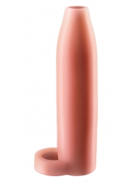 Телесная насадка Real Feel Enhancer XL - 17 см. - Pipedream - в Одинцово купить с доставкой