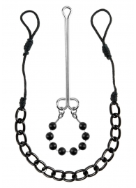 Интимные украшения с бусинами NIPPLE   CLIT JEWELRY - Pipedream - купить с доставкой в Одинцово
