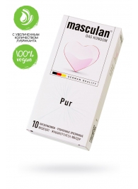 Супертонкие презервативы Masculan Pur - 10 шт. - Masculan - купить с доставкой в Одинцово