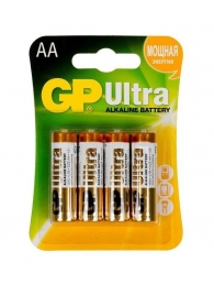 Батарейки алкалиновые GP Ultra Alkaline AA/LR6 - 4 шт. - Элементы питания - купить с доставкой в Одинцово