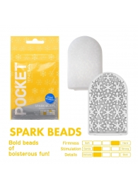 Карманный мастурбатор Spark Beads - Tenga - в Одинцово купить с доставкой