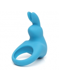 Голубое эрекционное виброкольцо Happy Rabbit Rechargeable Rabbit Cock Ring - Happy Rabbit - в Одинцово купить с доставкой