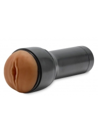 Коричневый мастурбатор-вагина Feel Stroker - Kiiroo - в Одинцово купить с доставкой