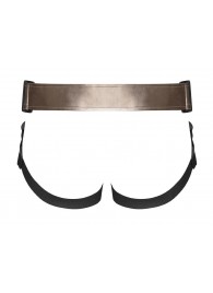 Бронзовый пояс для насадок Curious Harness - Strap-on-me - купить с доставкой в Одинцово