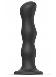 Черная насадка Strap-On-Me Dildo Geisha Balls size XL - Strap-on-me - купить с доставкой в Одинцово