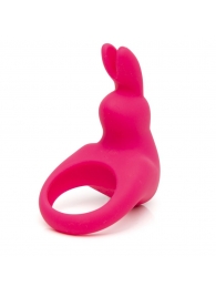 Розовое эрекционное виброкольцо Happy Rabbit Rechargeable Rabbit Cock Ring - Happy Rabbit - в Одинцово купить с доставкой