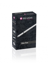 Зонд для электростимуляции уретры Slim Finn - 15 см. - MyStim - купить с доставкой в Одинцово