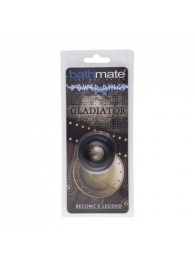 Чёрное эрекционное кольцо Gladiator - Bathmate - в Одинцово купить с доставкой