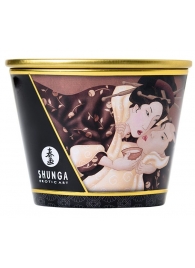 Массажная свеча Intoxicatin Chocolate с ароматом шоколада - 170 мл. - Shunga - купить с доставкой в Одинцово