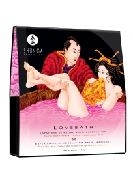 Соль для ванны Lovebath Dragon Fruit, превращающая воду в гель - 650 гр. - Shunga - купить с доставкой в Одинцово