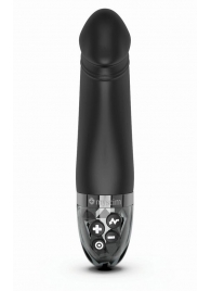 Черный вибратор с электростимуляцией Real Deal Neal - 16,5 см. - MyStim - купить с доставкой в Одинцово