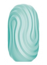 Бирюзовый мастурбатор-яйцо Twist Angel - Baile - в Одинцово купить с доставкой