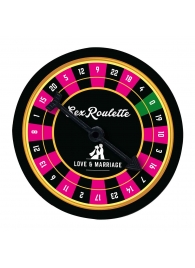 Настольная игра-рулетка Sex Roulette Love   Marriage - Tease&Please - купить с доставкой в Одинцово