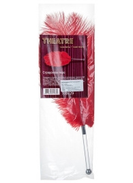 Красное страусовое пёрышко - ToyFa - купить с доставкой в Одинцово