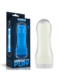 Светящийся в темноте мастурбатор Lumino Play Masturbator Pocketed - Lovetoy - в Одинцово купить с доставкой
