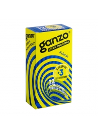 Классические презервативы с обильной смазкой Ganzo Classic - 15 шт. - Ganzo - купить с доставкой в Одинцово