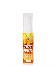 Интимный гель на водной основе Tutti-Frutti  Ванильный пудинг  - 30 гр. - Биоритм - купить с доставкой в Одинцово