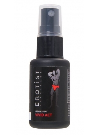 Возбуждающий крем-спрей для мужчин Erotist Vivid Act - 30 мл. - Erotist Lubricants - купить с доставкой в Одинцово