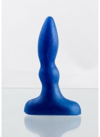 Синий анальный стимулятор Beginners p-spot massager - 11 см. - Lola Games - в Одинцово купить с доставкой