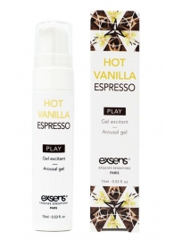 Возбуждающий гель Hot Vanilla Espresso Arousal Gel - 15 мл. - Exsens - купить с доставкой в Одинцово