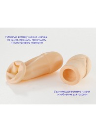 Латексный удлинитель пениса - Sitabella - в Одинцово купить с доставкой