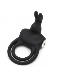 Черное эрекционное виброкольцо Happy Rabbit Cock Ring - Happy Rabbit - в Одинцово купить с доставкой