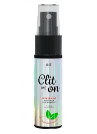 Клиторальный возбуждающий спрей Clit Me On Peppermint - 12 мл. - INTT - купить с доставкой в Одинцово