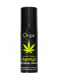 Возбуждающий интимный гель для пар ORGIE Hemp Intense Orgasm - 15 мл. - ORGIE - купить с доставкой в Одинцово