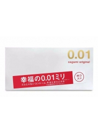 Ультратонкие презервативы Sagami Original 0.01 - 20 шт. - Sagami - купить с доставкой в Одинцово