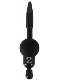 Черный уретральный вибростимулятор Vibrating Penis Plug - Orion - купить с доставкой в Одинцово