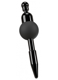 Черный уретральный вибростимулятор Vibrating Penis Plug - Orion - купить с доставкой в Одинцово